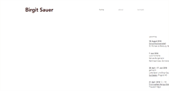 Desktop Screenshot of birgitsauer.at